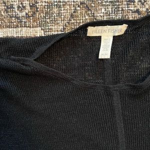 Eileen Fisher Open Knit dress with slip